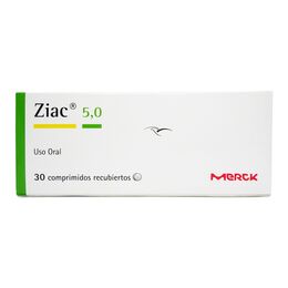 Ziac 10 (R) Bisoprolol / Hidroclorotiazida 30 Comprimidos Recubiertos