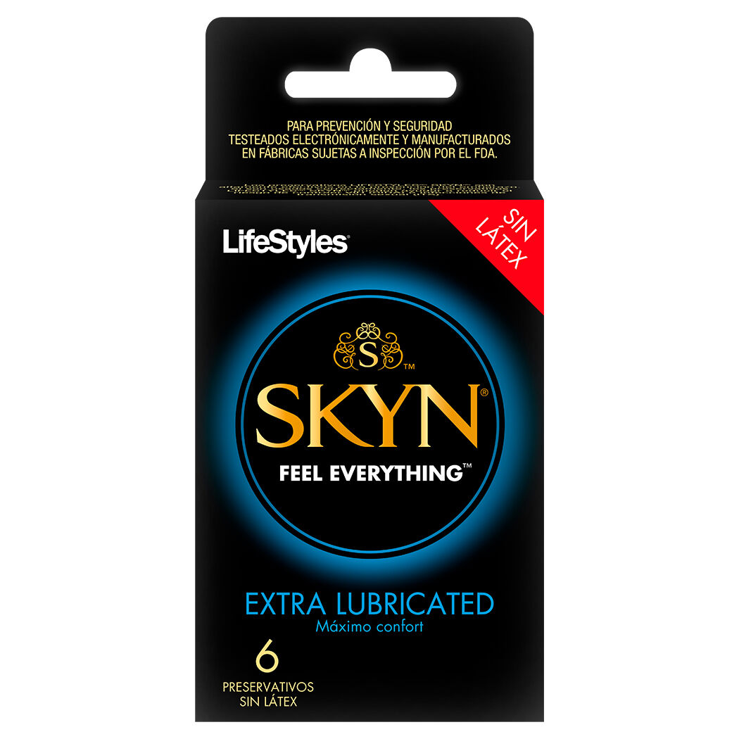 Preservativos Extra Lubricated x6 unidades