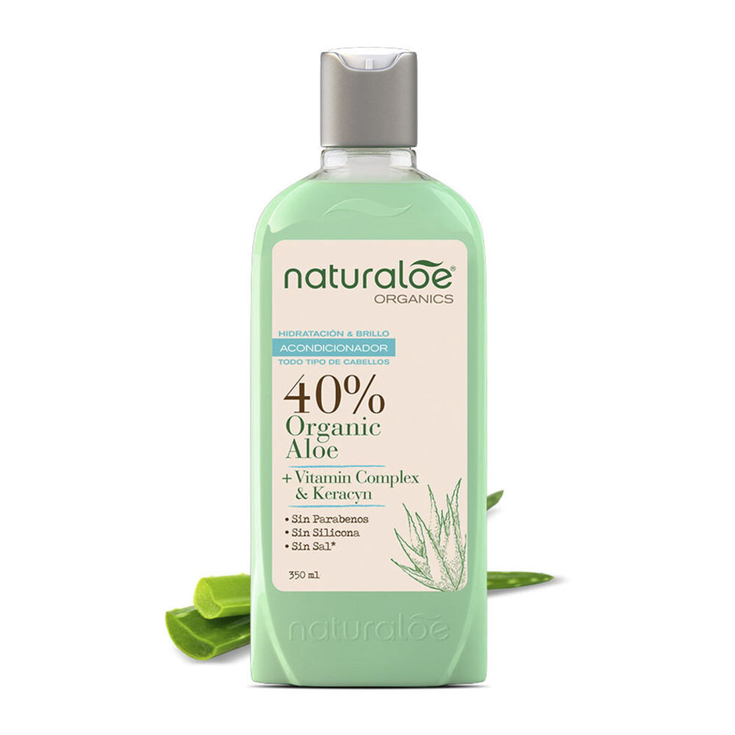Acondicionador Hidratación y Brillo Naturaloe 350ml