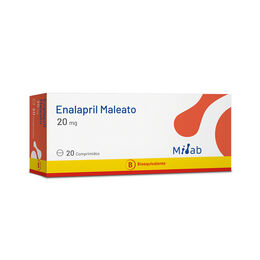 Enalapril (B) 20mg 20 Comprimidos