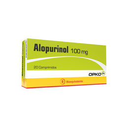 Alopurinol (B) 100mg 20 Comprimidos
