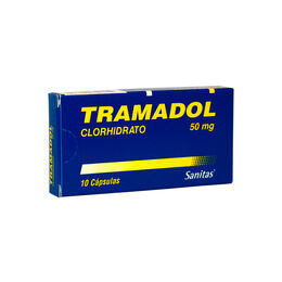 Tramadol 50 mg 10 cápsulas