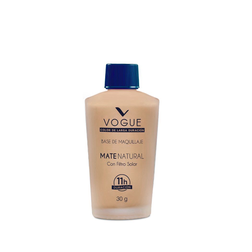 Base Mate Natural con Ácido Hialurónico Avellana 30ml