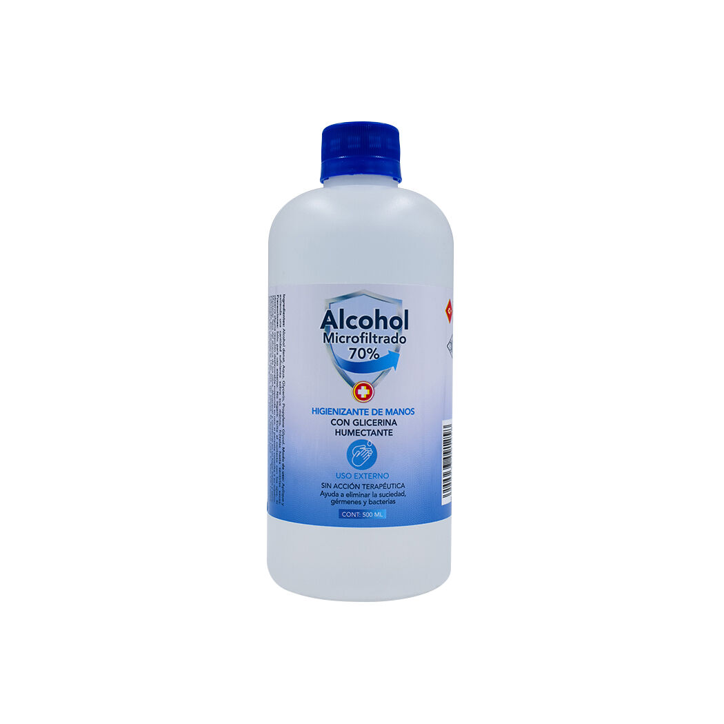 Alcohol Microfiltrado 70° 500ml