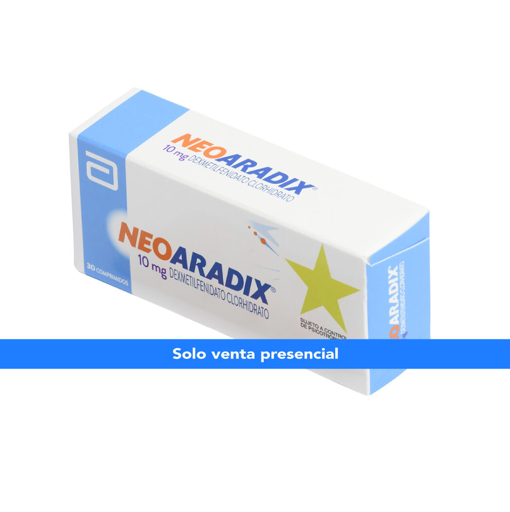 Neoradix Dexmetilfenidato 10mg 30 comprimidos