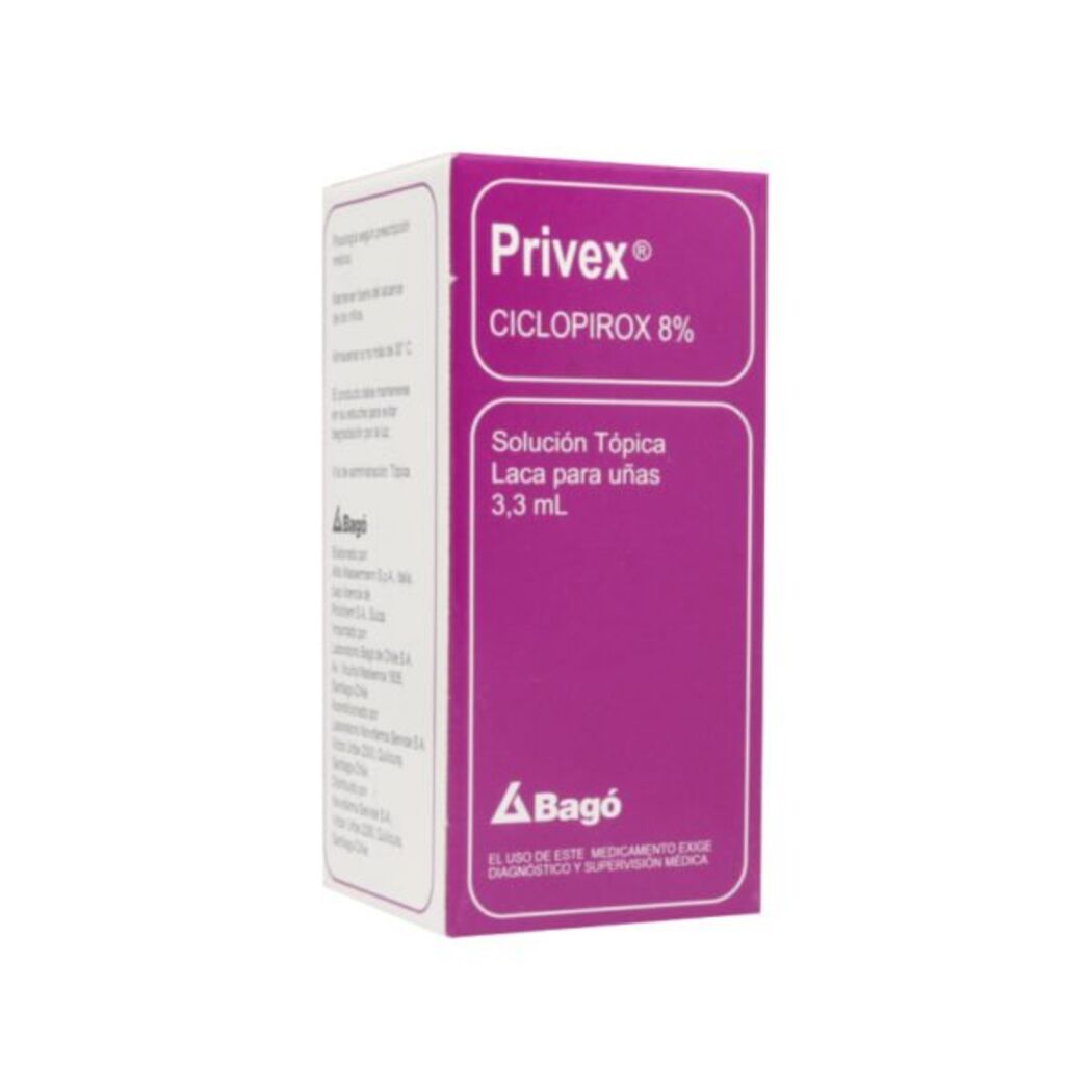 Privex Ciclopirox 8% Lacas para Uí±as 3.3ml