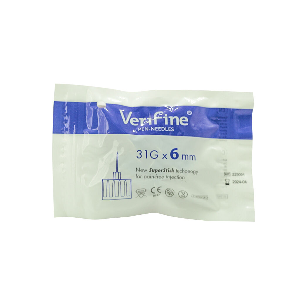 Aguja VER.INS. 31g 6mm 5 Unidades