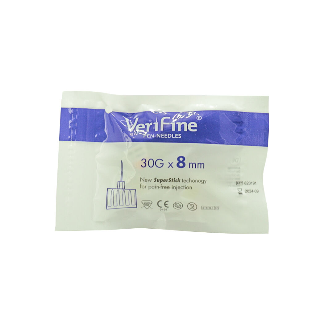 Aguja VER.INS. 30g 8mm x5