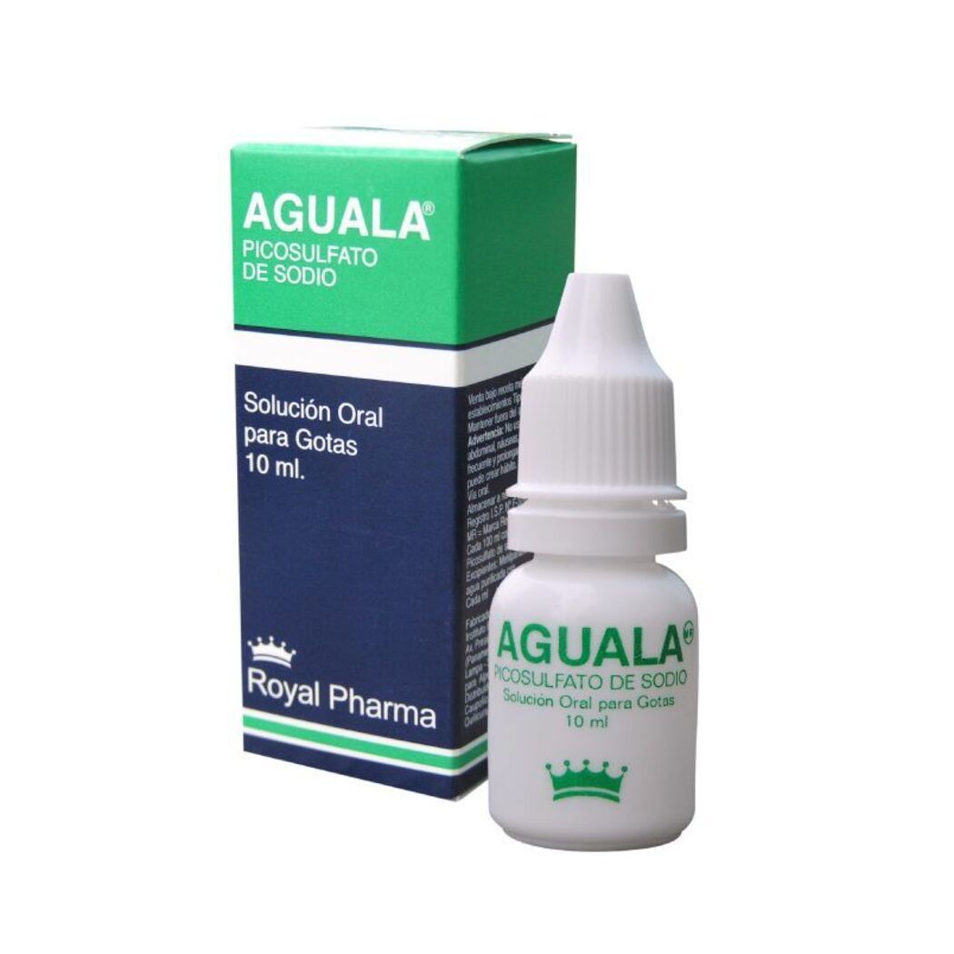 Aguala Picosulfato de Sodio 7.5mg/ml Oral Gotas 10ml