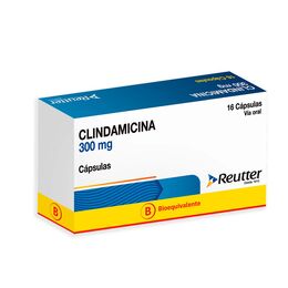 Clindamicina (B) 300mg 16 Cápsulas