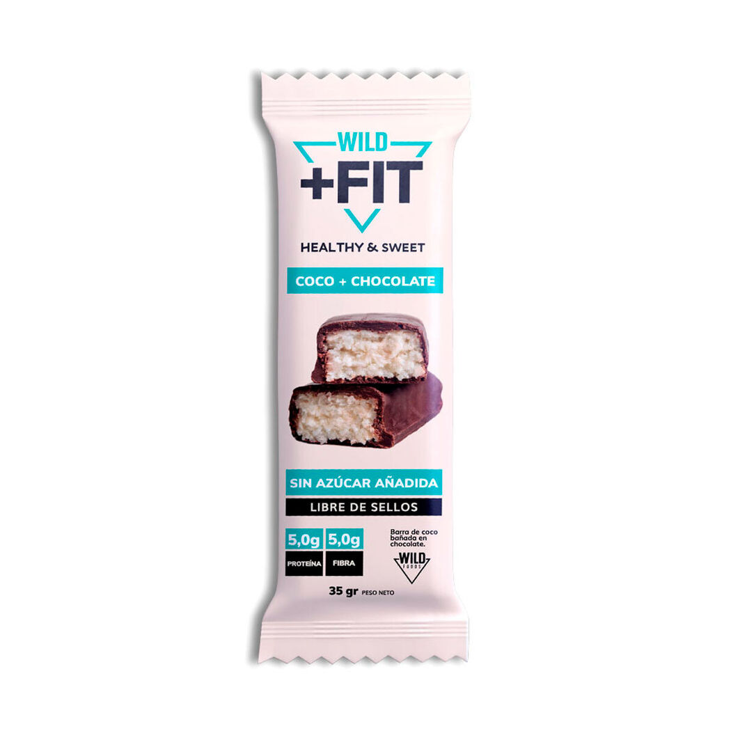 Barra de Proteína Wild Protein Chocolate y Coco 35g