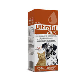 Ultrafil Plus Perros y Gatos Suspensión Ótica 20ml