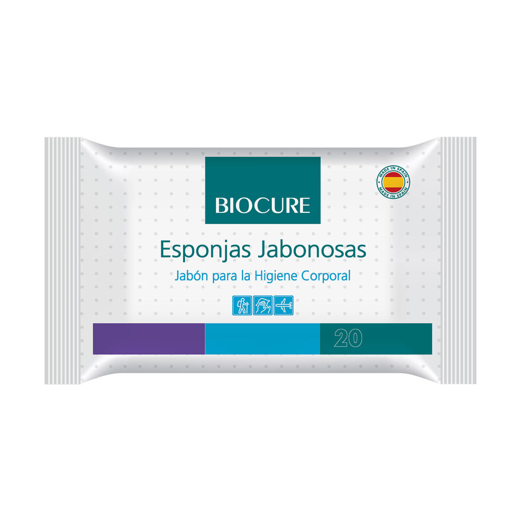 Biocure Esponja con Jabón 20 Unidades