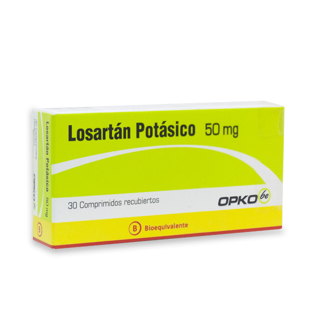 Losartan (B) 50mg 30 Comprimidos Recubiertos