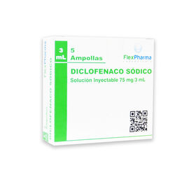 Diclofenaco Diclofenaco Sodico 75 mg 5 Ampollas