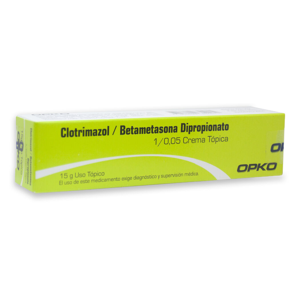 Clotrimazol / Betametasona Dipropionato Crema Tópica 15g