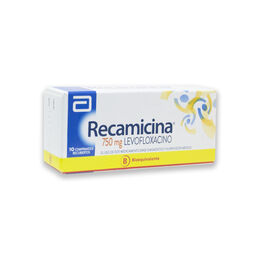 Recamicina (B) Levofloxacino 750mg 10 Comprimidos Recubiertos