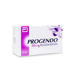 Progendo Progesterona 100mg 30 Cápsulas Blandas