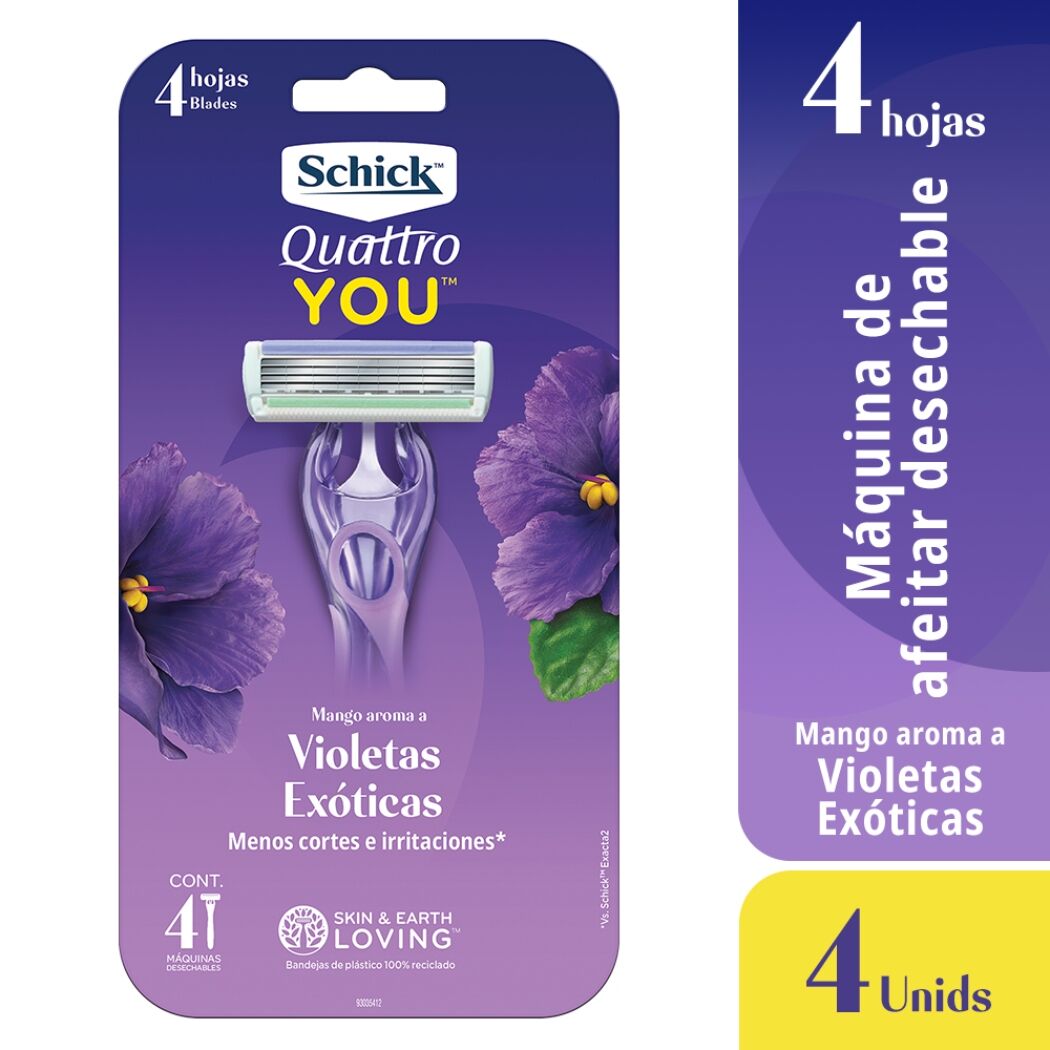 Schick Quattro You x4