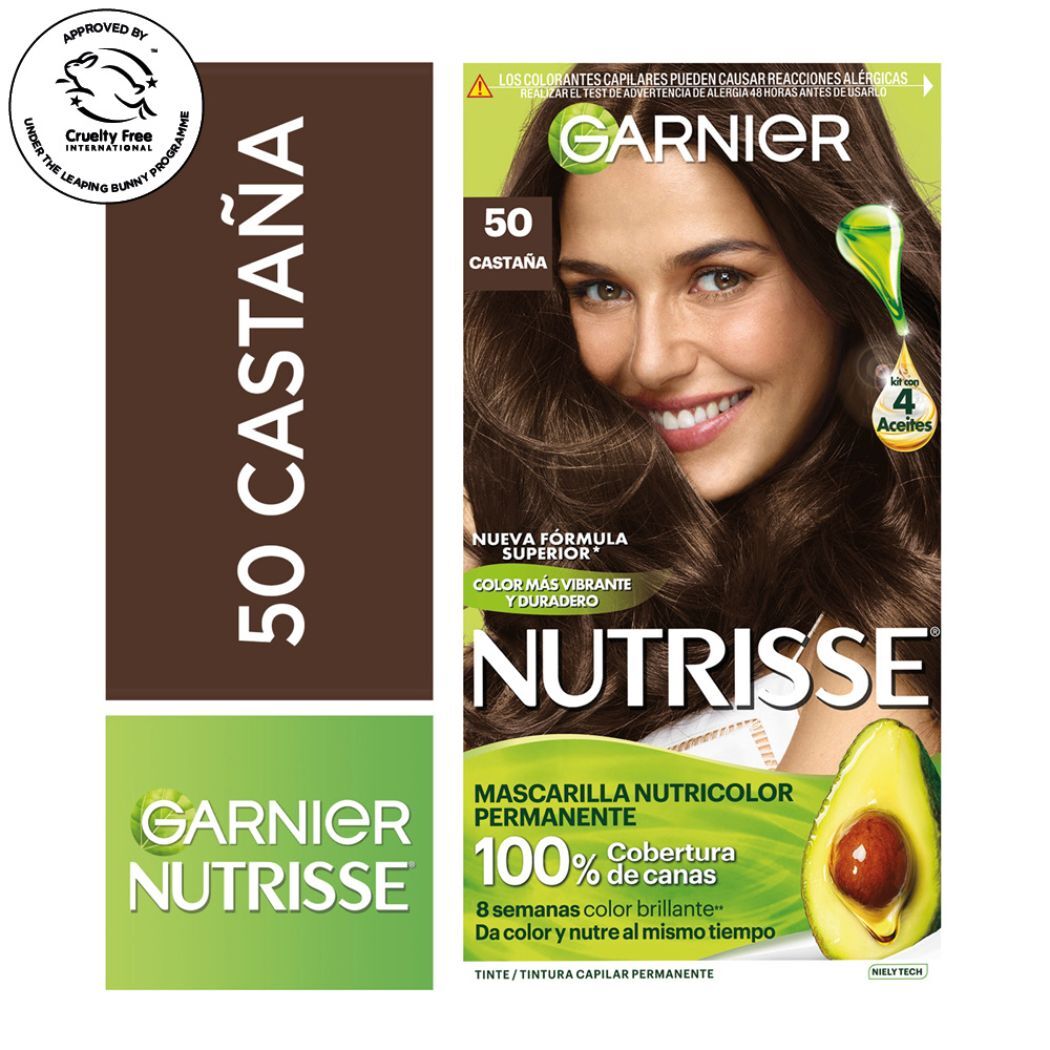 Tintura Nutrisse N°50 Castaña