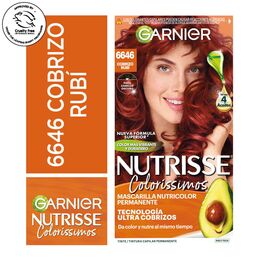 Tintura Nutrisse N°6646 Cobrizo Rubí