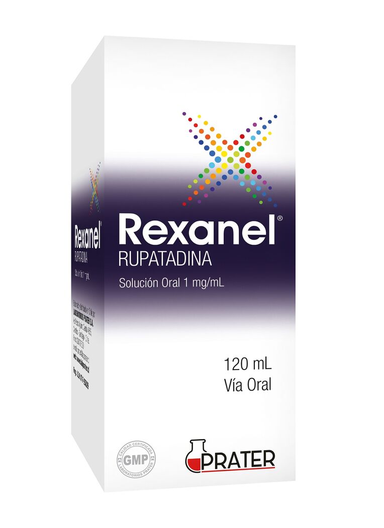 Rexanel Rupatadina 1mg/ml Jarabe 120ml