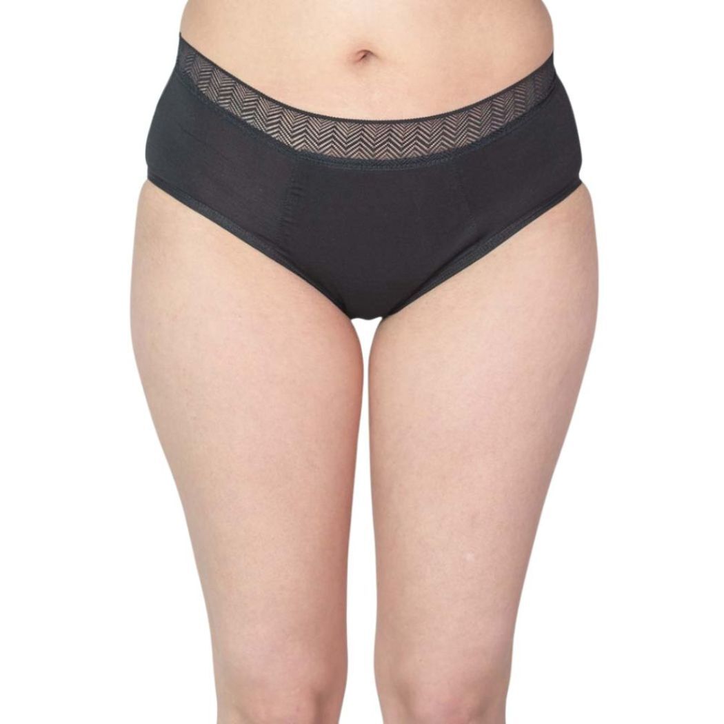 Culotte calzón menstrual Violeta flujo abundante talla S