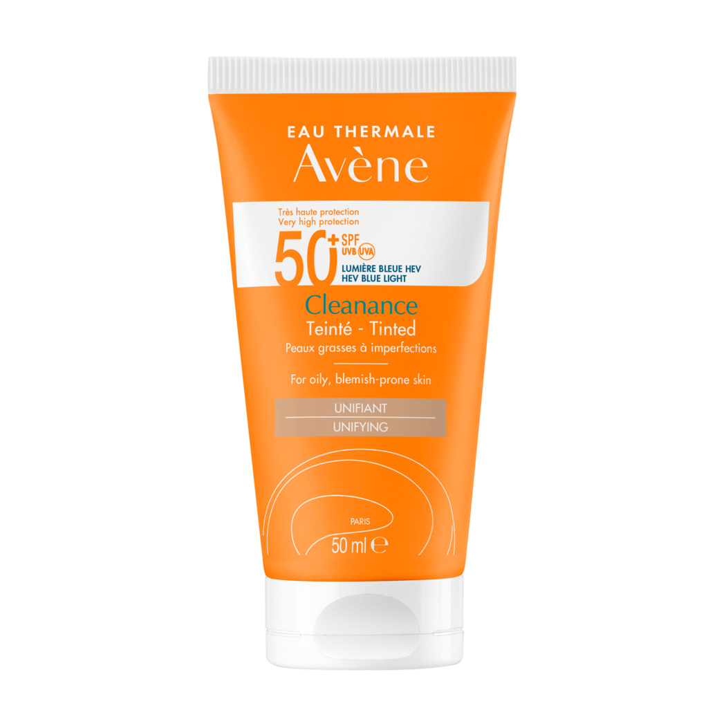 Protector Solar Avène Cleanance con Color FPS 50 50ml