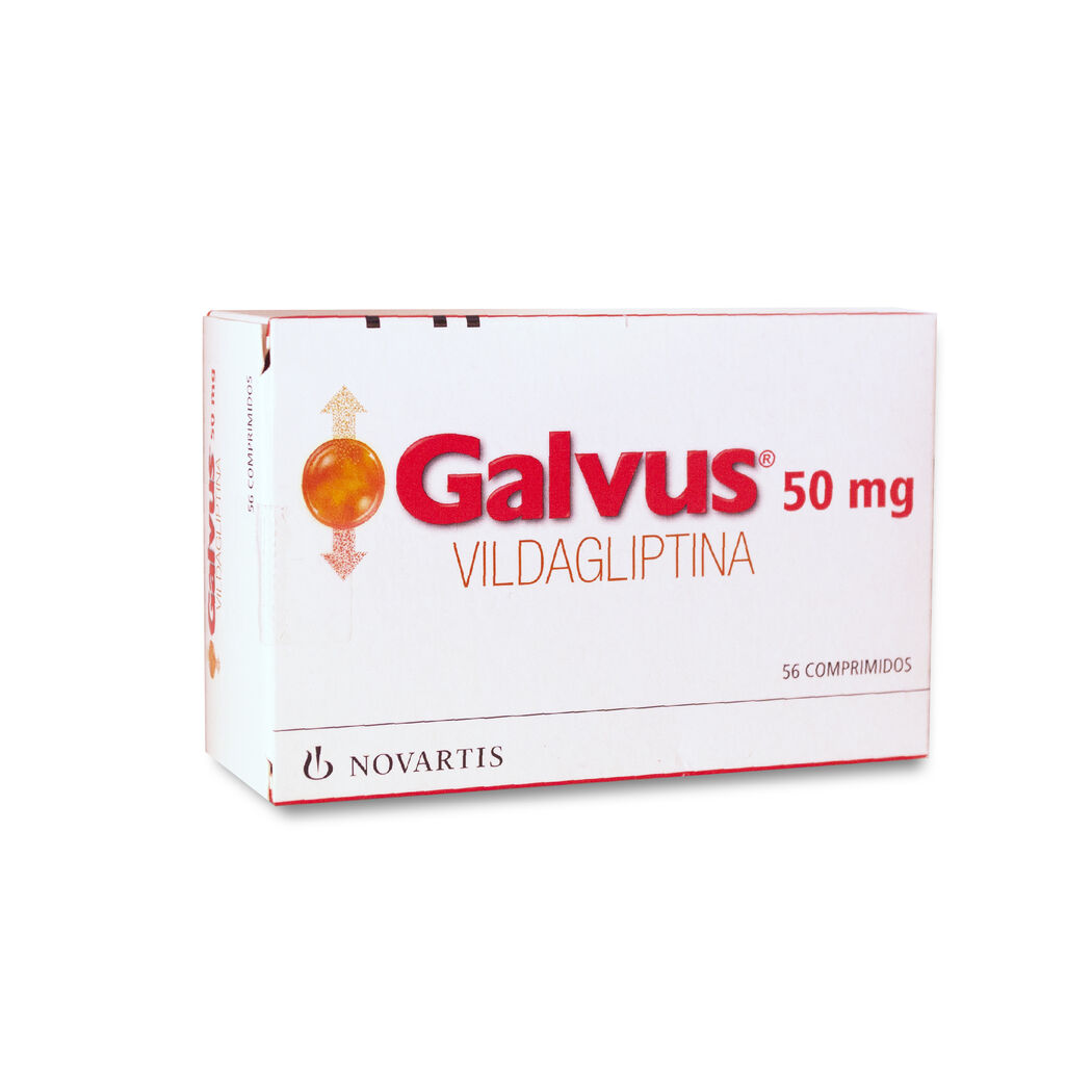 Galvus Vildagliptina 50mg 56 Comprimidos