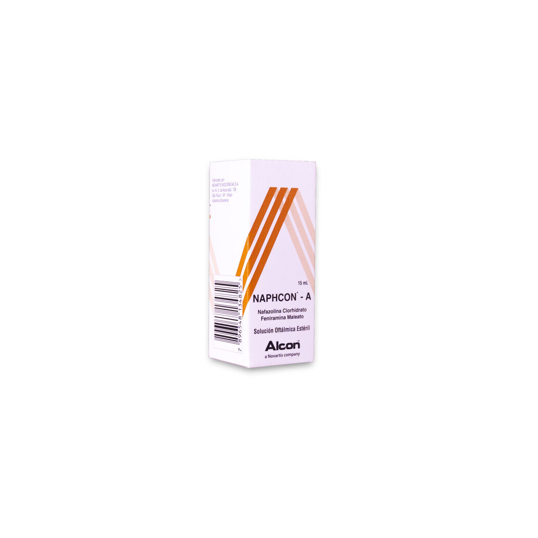 Naphcon-A Feniramina / Nafazolina Solución Oftálmica 15ml