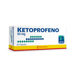 Ketoprofeno (B) 50mg 20 Cápsulas