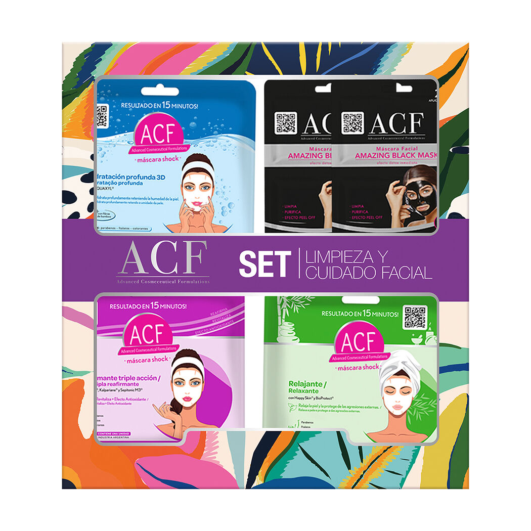 Pack Acf Mascarillas x5 