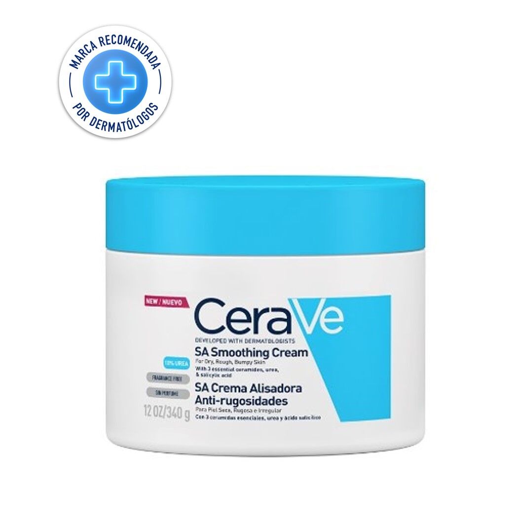Crema Alisadora Anti-Rugosidades SA Cerave 340 grs