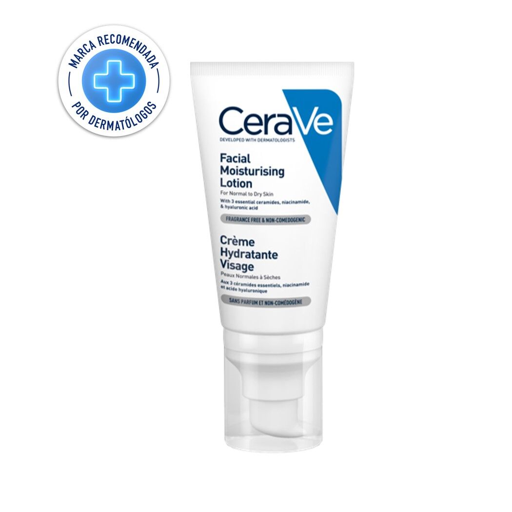CeraVe Loción Hidratante Rostro PM 52ml