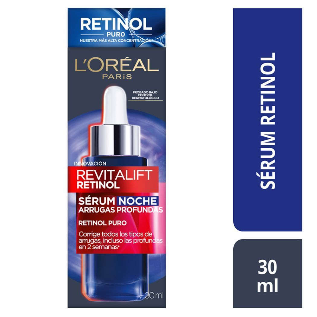 Sérum Noche Revitalift Retinol L'Oréal 30ml