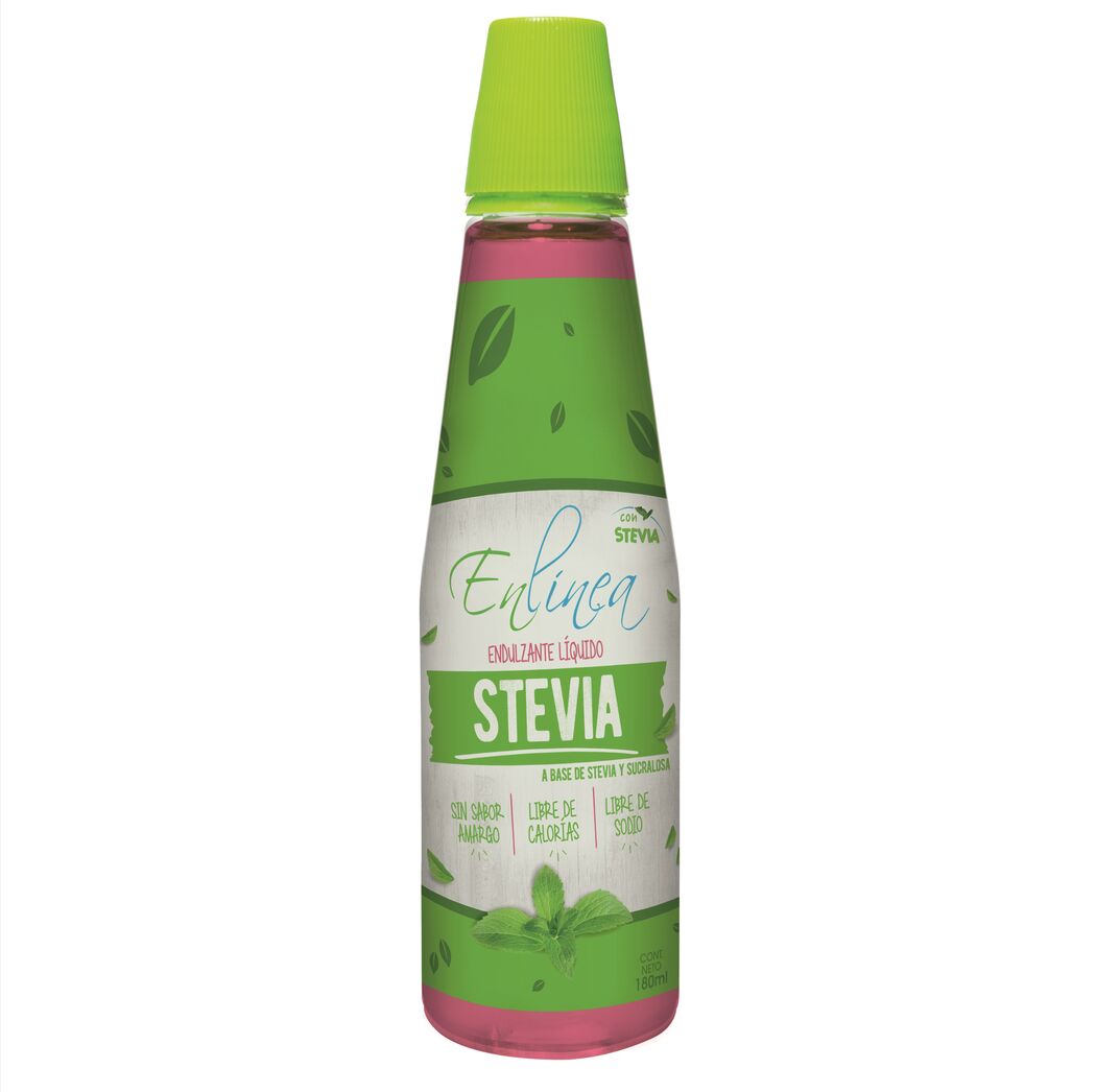 Endulzante Líquido Stevia Sucralosa 180ml