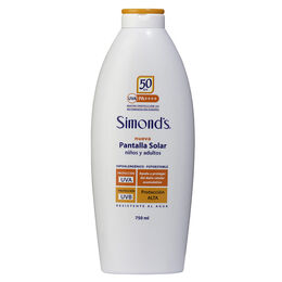 Pantalla Solar Spf 50 x750ml