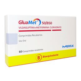 Gluamet (B) 50/850 x 60 Comprimidos Recubiertos