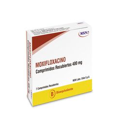 Moxifloxacino (B) 400 mg x 7 Comprimidos