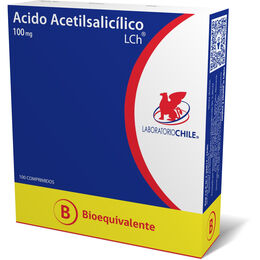 Ácido acetilsalicílico 100 mg 100 comprimidos