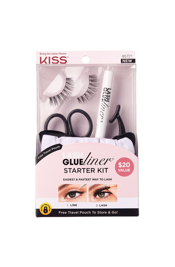 Kiss Kit Inicial de Pestañas Glue Liner Starter