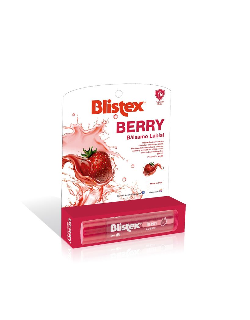 Bálsamo Labial Berry Alivio de la Sequedad Blistex