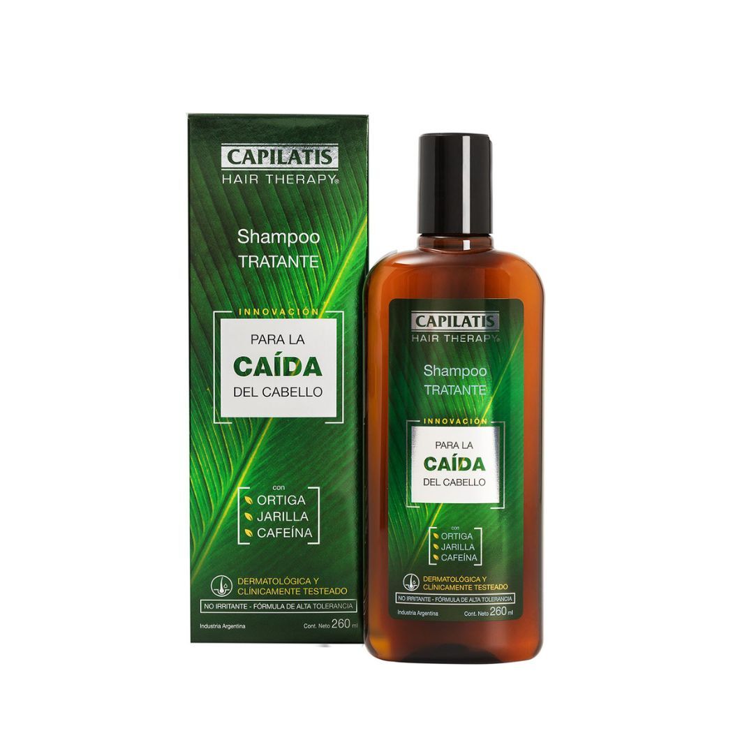 Shampoo Anticaída Ortiga + Jarilla y Cafeina