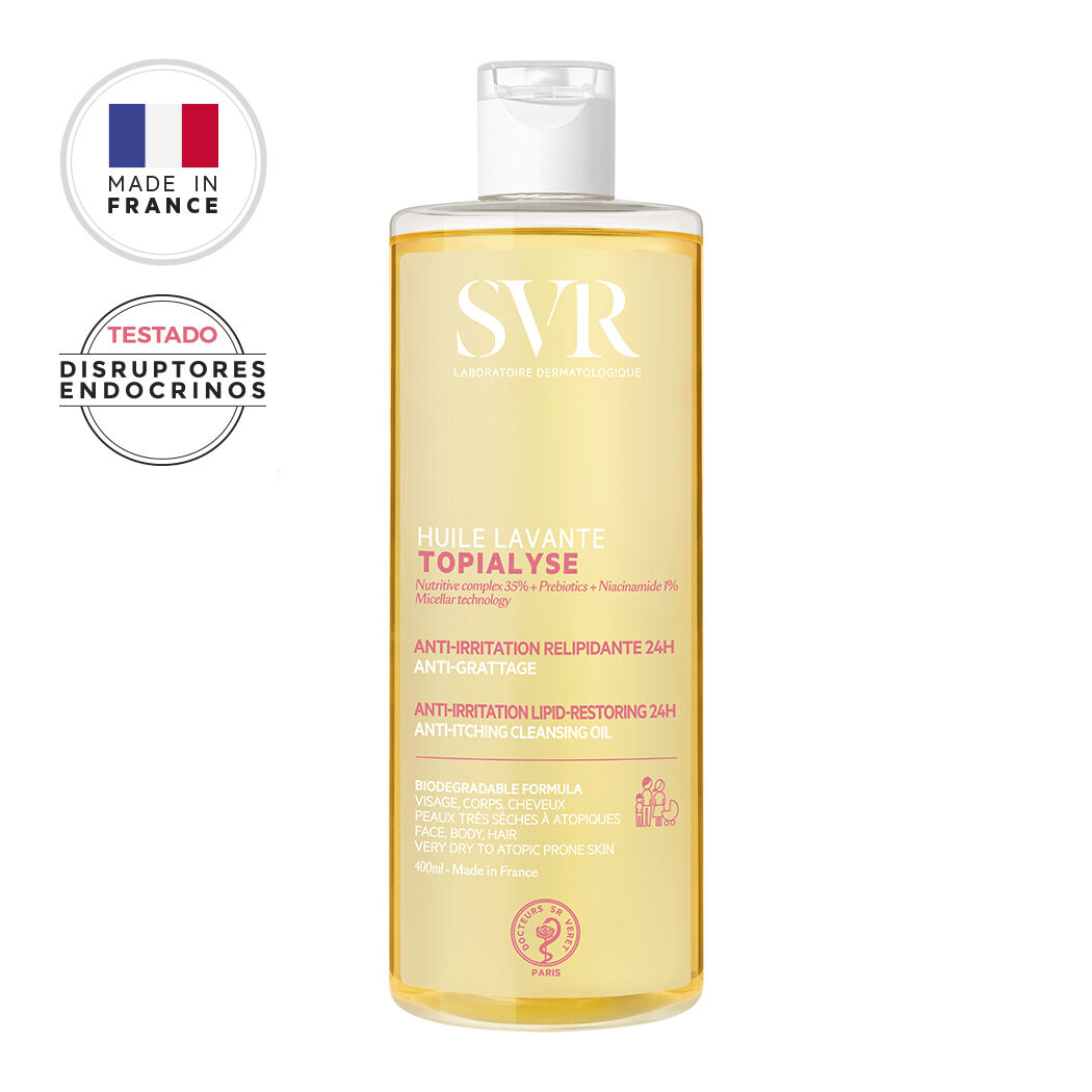 Svr Aceite limpiador Topialyse Huile Lavante 400ml