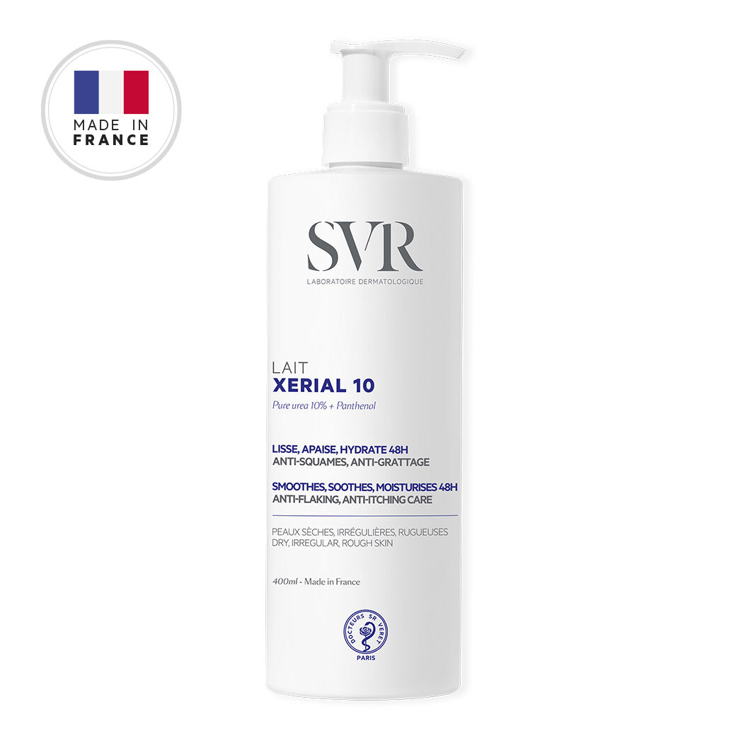Svr Leche corporal Xerial 10 Lait 400ml