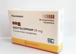 Escitalopram (B) 20mg 30 Comprimidos Recubiertos