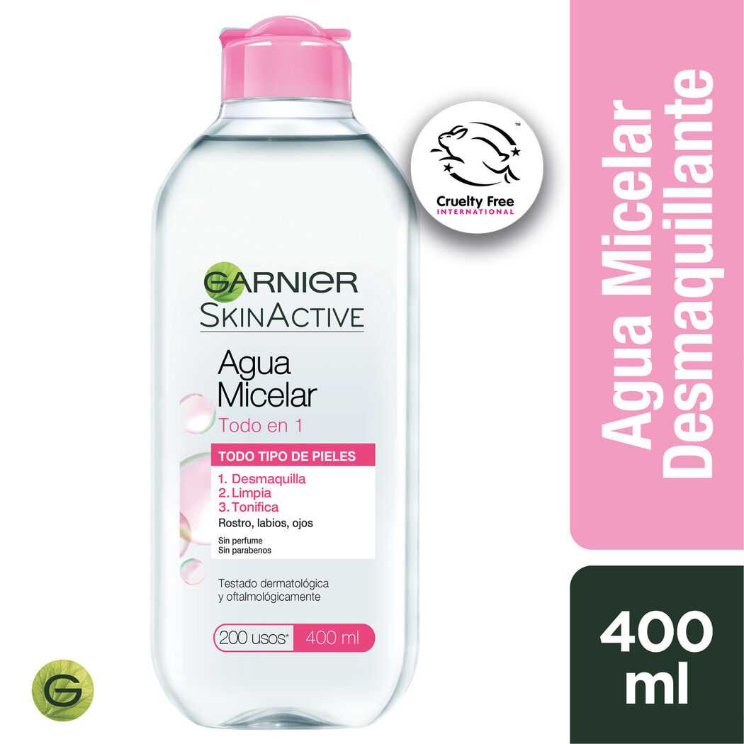Agua Micelar Todo en 1 Garnier 400ml