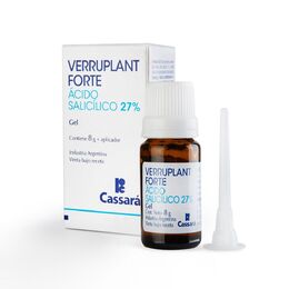 Verruplant Forte ícido Láctico / ícido Salicí­lico Gel Tópico 8g
