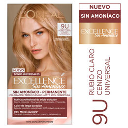 Tintura L'Oréal Excellence Sin Amoníaco 9U
