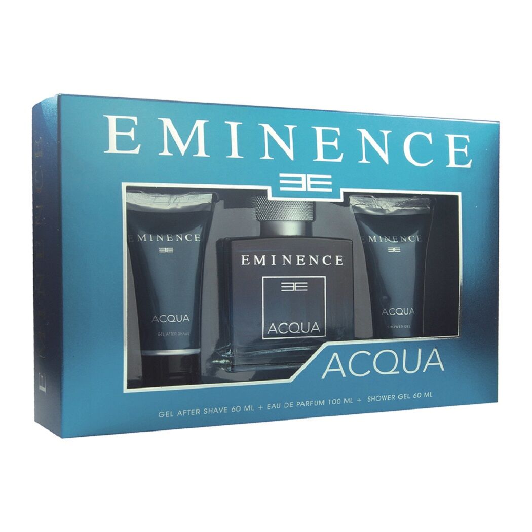 Set Eminence Acqua 100ml EDP + After Shave 60ml + Shower Gel 60ml